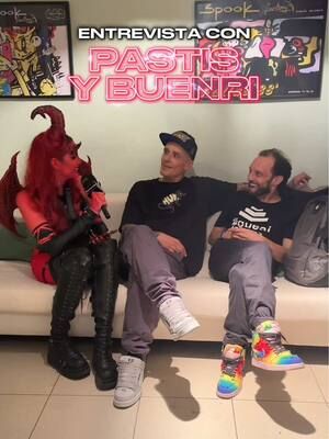Hoy en #SpookTv @Aurøra entrevista a @pastisbuenri en su paso por Spook Inferno, donde repasan su historia. No te los pierdas este 22/3 en su All Night Long en Spook🦇 #pastisybuenri #makina #spook #djpastis #techno #valencia #rutadelbakalao #hardtechno #halloween 